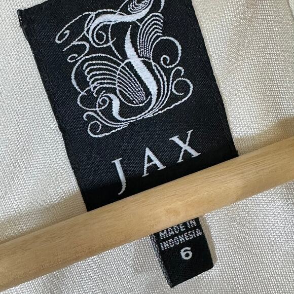 JAX colorblock pencil sheath dress womans 6 career work office chic‎ - Picture 4 of 9